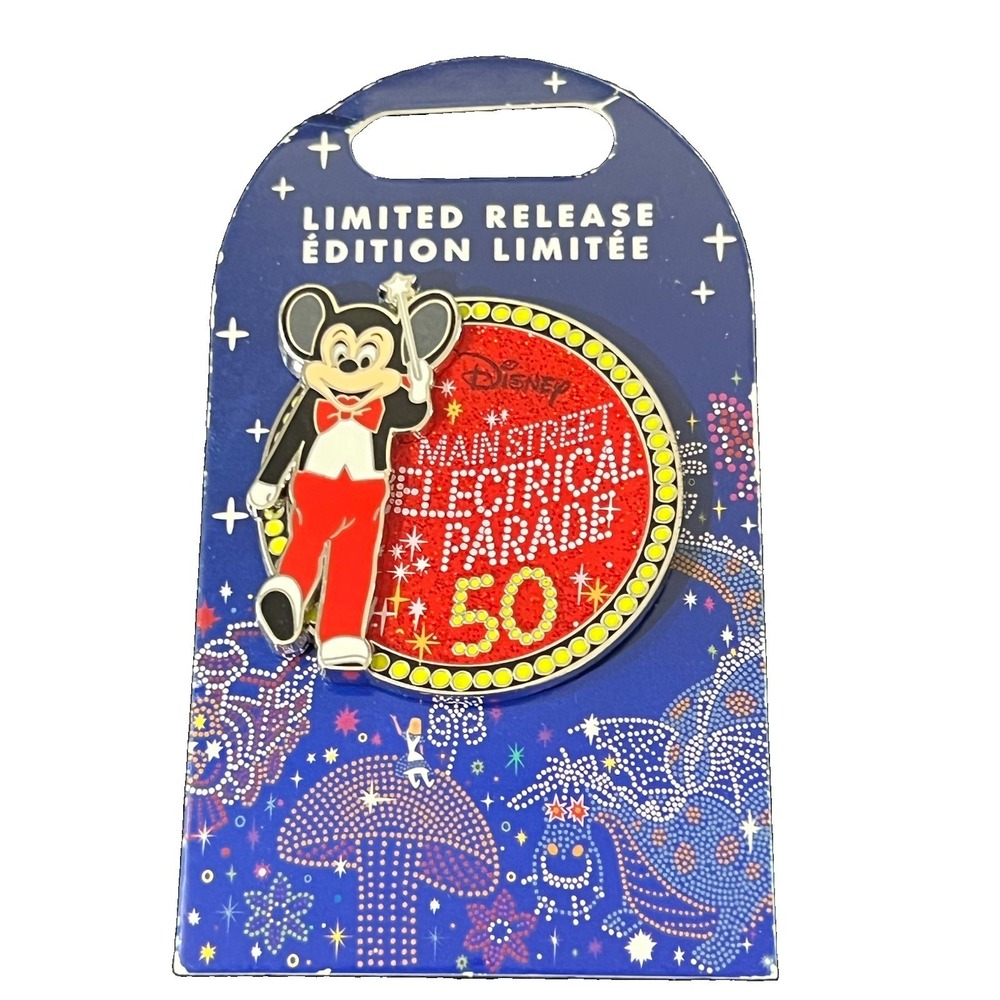 Disneyland Main Street Electrical Parade 50th Anniversary Pin Limited Release